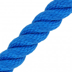 Handlaufseil MULTITWIST ø28mm Meterware (Lfm. am Stück) Blau von Kanirope®